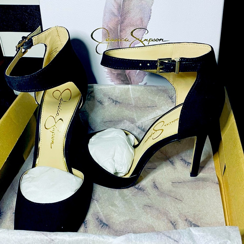 Black Jessica Simpson Heel shoes